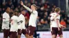 Erling Haaland scored five of his team’s six goals in their FA Cup win at Luton (Mike Egerton/PA)