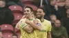 Bristol City’s Matty James celebrates scoring (Owen Humphreys/PA)