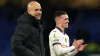 Manchester City manager Pep Guardiola with in-form Phil Foden (Martin Rickett/PA)