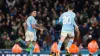 Rodri (left) celebrates scoring the equaliser (Nick Potts/PA)