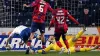 Rangers goalkeeper Jack Butland saves a shot from Kilmarnock’s Matty Kennedy (Andrew Milligan/PA)