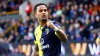 Justin Kluivert celebrates scoring Bournemouth’s opening goal (Richard Sellers/PA)