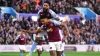 Ollie Watkins celebrates with Douglas Luiz for Aston Villa (David Davies/PA)