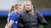 Erin Cuthbert (left) praised Chelsea boss Emma Hayes’ process-oriented approach (Bradley Collyer/PA)