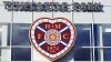 Hearts are to demand answers after claiming a club logo was “defaced” by a Rangers sticker (Andrew Milligan/PA)