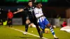 James Chester, left, scored for Barrow (Rhianna Chadwick/PA)