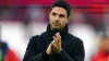 Arsenal manager Mikel Arteta believes his team may have to win every game left to lift the Premier League title. (Adam Davy/