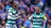 Celtic’s Adam Idah (left) (Andrew Millifgan/PA)