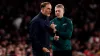 Thomas Tuchel, left, expresses his frustration to the fourth official (John Walton/PA)