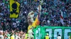 Celtic fans paid tribute to Joe Hart on trophy day (Andrew Milligan/PA)