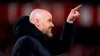 Manchester United manager Erik ten Hag says things are looking up at Old Trafford (Mike Egerton/PA)