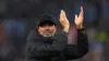 Jurgen Klopp applauds the fans following Liverpool’s draw at Aston Villa (Bradley Collyer/PA)