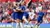 Chelsea’s Melanie Leupolz (second left) celebrates as her side clinched the WSL (Martin Rickett/PA)