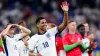 England’s Jude Bellingham waves to the fans at the end of the match (Adam Davy/PA)