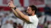 England’s manager Gareth Southgate gestures to supporters following the 0-0 draw with Slovenia (Frank Augstein/AP)