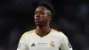 Three Valencia fans have been given prison sentences for racially abusing Real Madrid forward Vinicius Jr (pictured) during 
