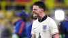 England’s Declan Rice celebrates following the Euro 2024 semi-final win over the Netherlands (Bradley Collyer/PA)