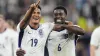 England are celebrating reaching the final of Euro 2024 (Nick Potts/PA)