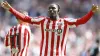 Eliezer Mayenda celebrates scoring Sunderland’s fourth goal against Sheffield Wednesday (Nigel French/PA)