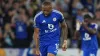 Jordan Ayew opened the scoring on his first start for Leicester (Joe Giddens/PA)