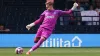 Luton goalkeeper Thomas Kaminski was sent off in the first half (Tom Cusden/PA)