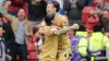 Lyndon Dykes (left) celebrates scoring a late leveller (Ian Hodgson/PA)