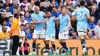 Erling Haaland, left, opened the scoring for Manchester City at Stamford Bridge (Adam Davy/PA)