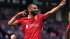 Mohamed Salah celebrates his goal against Ipswich (Bradley Collyer/PA)