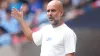 Pep Guardiola insisted he was happy with his Manchester City squad despite a quiet summer in the transfer market (Adam Davy/