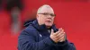 Stevenage manager Steve Evans applauds the fans after the Emirates FA Cup fourth round match at the bet365 Stadium, Stoke-on