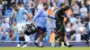 Yoane Wissa (right) was injured against Manchester City (Nick Potts/PA)