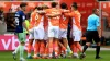 Blackpool claimed a convincing win over Burton (Jessica Hornby/PA)