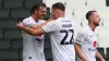 Callum Hendry, right, scored MK Dons’ winner (Tom Cusden/PA)