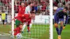 Portugal’s Cristiano Ronaldo, celebrates his late winner (AP Photo/Armando Franca)