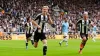 Newcastle striker Anthony Gordon secured a 1-1 draw with Manchester City from the penalty spot (Owen Humphreys/PA)