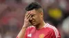 Manchester United’s Casemiro dejected during the Premier League match at Old Trafford, Manchester. Picture date: Sunday Sept