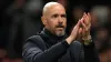 Erik ten Hag is preparing for the visit of Tottenham (Martin Rickett/PA)