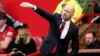 Manchester United manager Erik ten Hag gestures on the touchline during the Premier League match at Old Trafford, Manchester