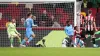 Fabio Carvalho (second left) scores Brentford’s equaliser (John Walton/PA)