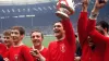 Tributes have been paid to former Liverpool captain Ron Yeats (lifting trophy) following his death aged 86 (PA Archive)