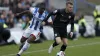 Josh Umerah, left, returned to haunt former club Hartlepool with the winner for new club Dagenham (Will Matthews/PA)