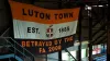 A general view of a banner in the stands before the Sky Bet Championship match at Kenilworth Road, Luton. Picture date: Satu