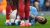 Manchester City’s Rodri could miss the rest of the season with an ACL injury (Martin Rickett/PA)