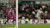 Max Cleworth scores the winner (Ian Hodgson/PA)