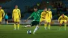 Charlie Allen scored a late penalty for Northern Ireland Under-21s against Ukraine but it was not enough (Liam McBurney/PA)