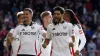 Raul Jimenez (right) celebrates scoring the only goal of the game (Nigel French/PA)