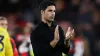 Mikel Arteta said his team faced “an impossible task” after William Saliba’s red card against Bournemouth (Steven Paston/PA)