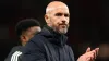 Erik ten Hag won 54.7 per cent of games with Manchester United (Martin Rickett/PA)