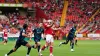 Matty Godden (centre right) opened the scoring (James Manning/PA)