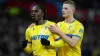 Eberechi Eze celebrates his goal (Mike Egerton/PA)